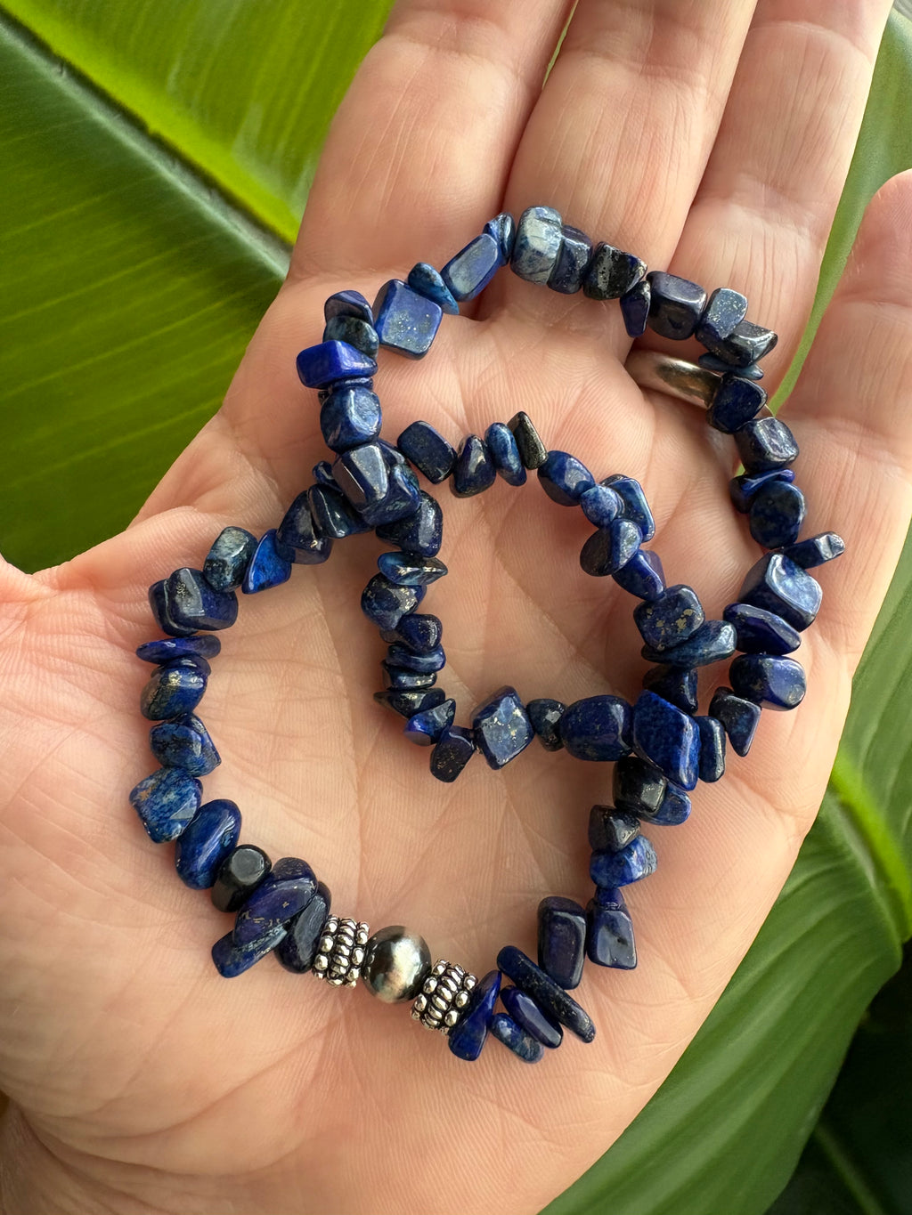 Blue Lapis Chippy Bracelet