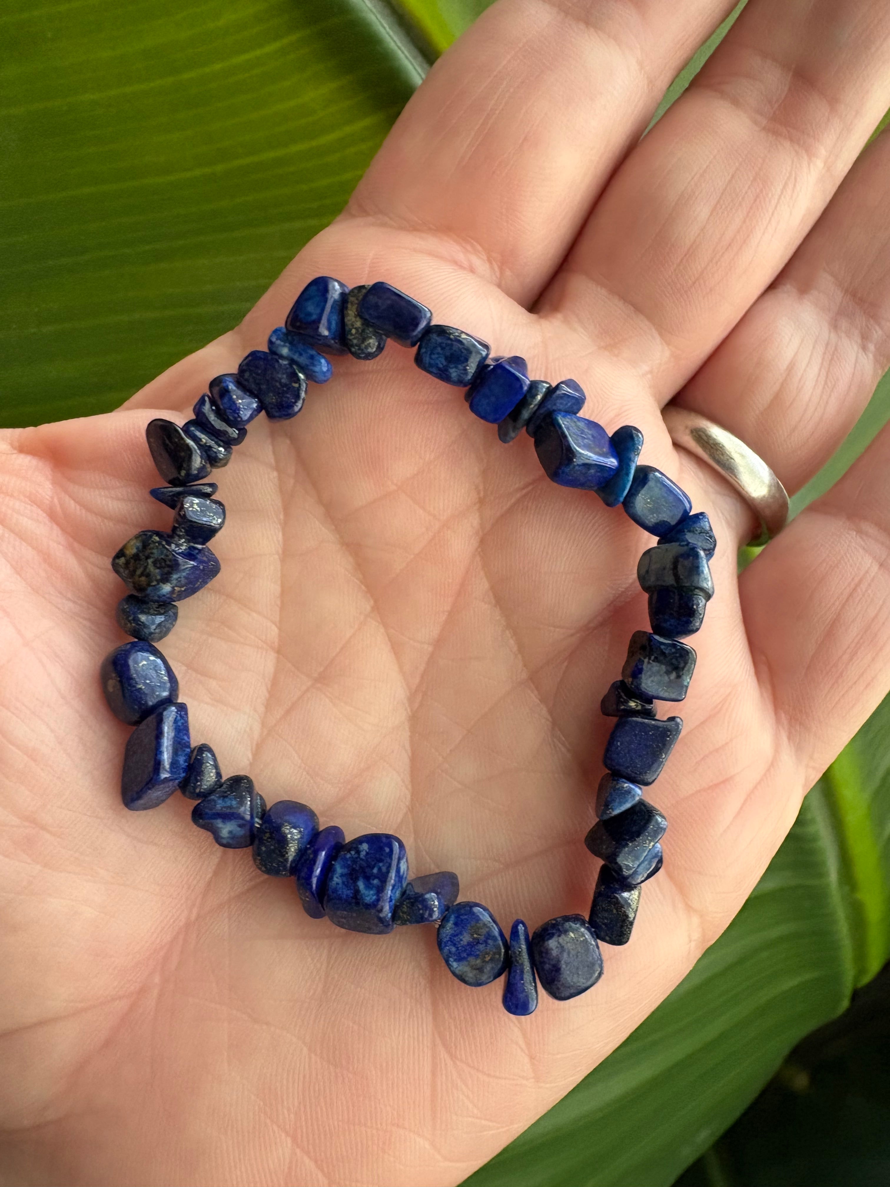 Blue Lapis Chippy Bracelet