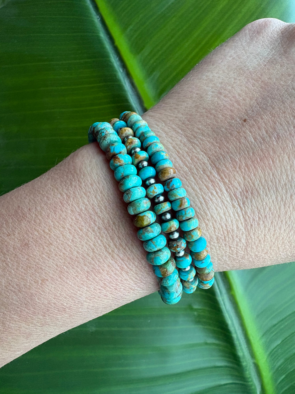 Kingman Rondelle Bracelet