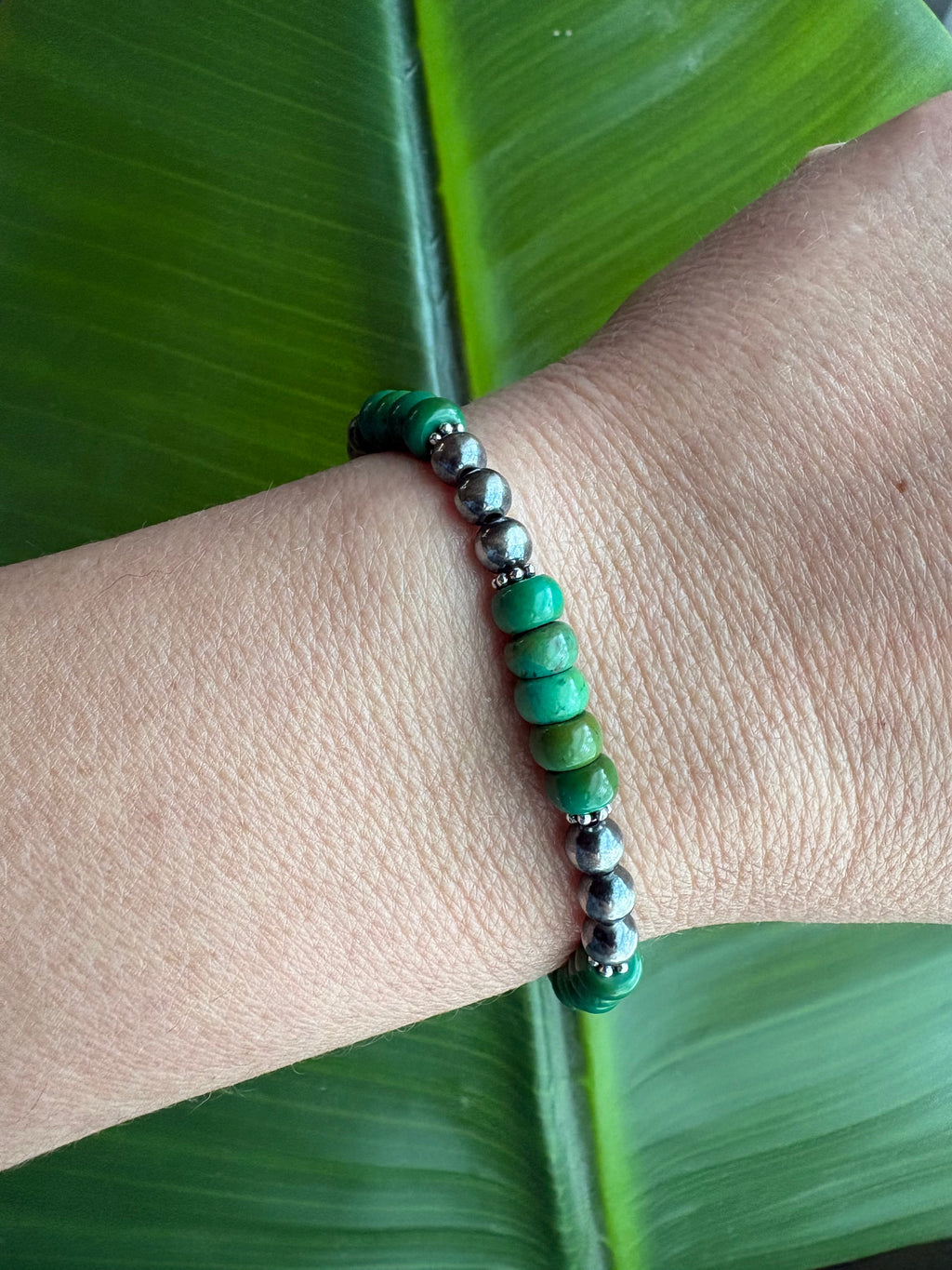 Green Turquoise Prissy Bracelet