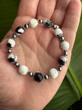 White Buffalo Round Prissy Bracelet