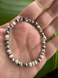 White Buffalo Rondelle Prissy Bracelet