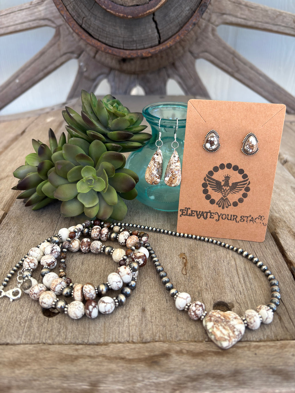 Wild Horse Heart Prissy Necklace