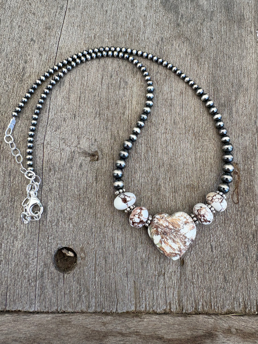 Wild Horse Heart Prissy Necklace