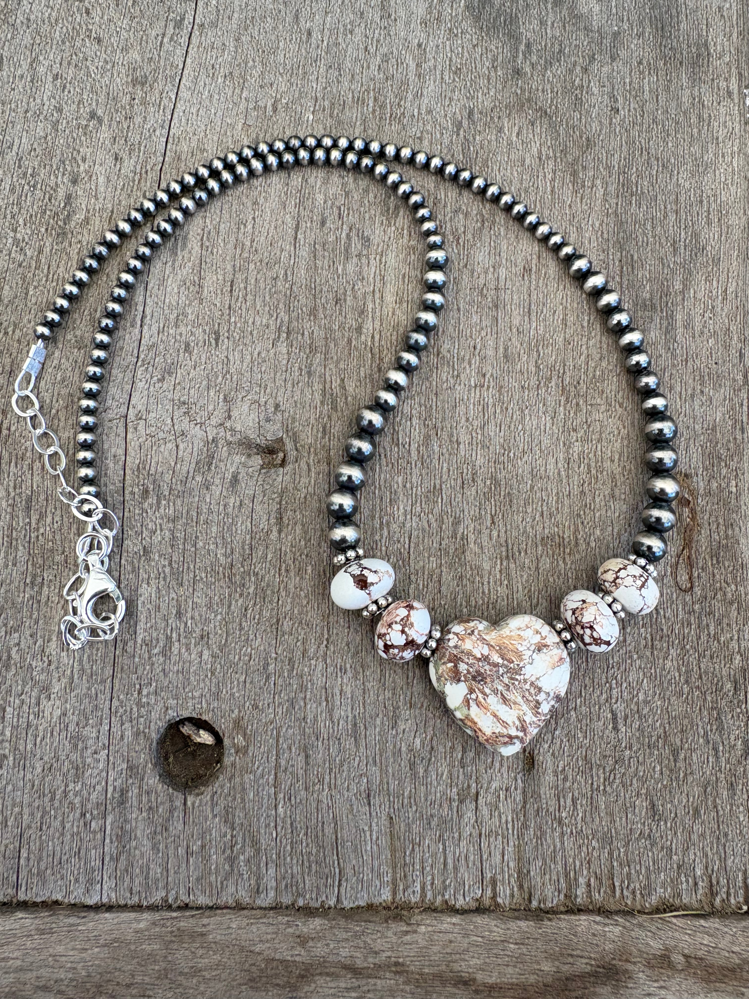Wild Horse Heart Prissy Necklace