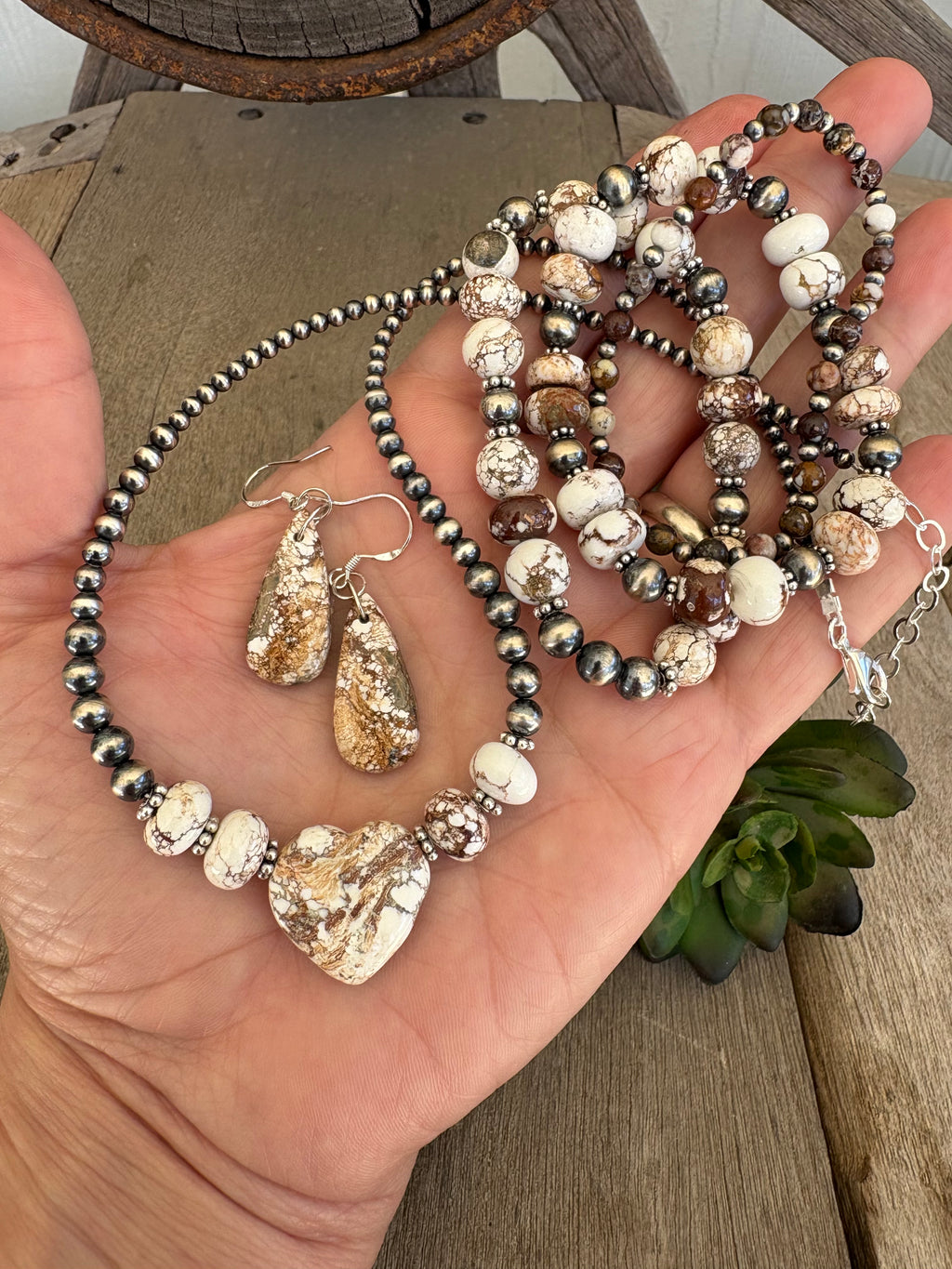 Wild Horse Heart Prissy Necklace