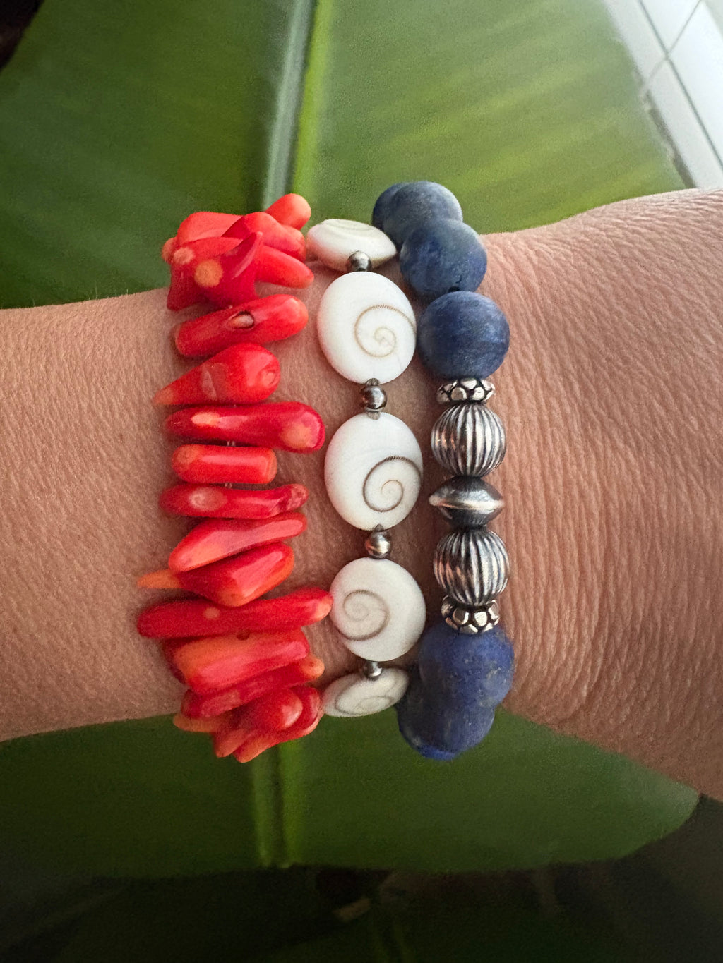 True American Chunky Bracelet Set
