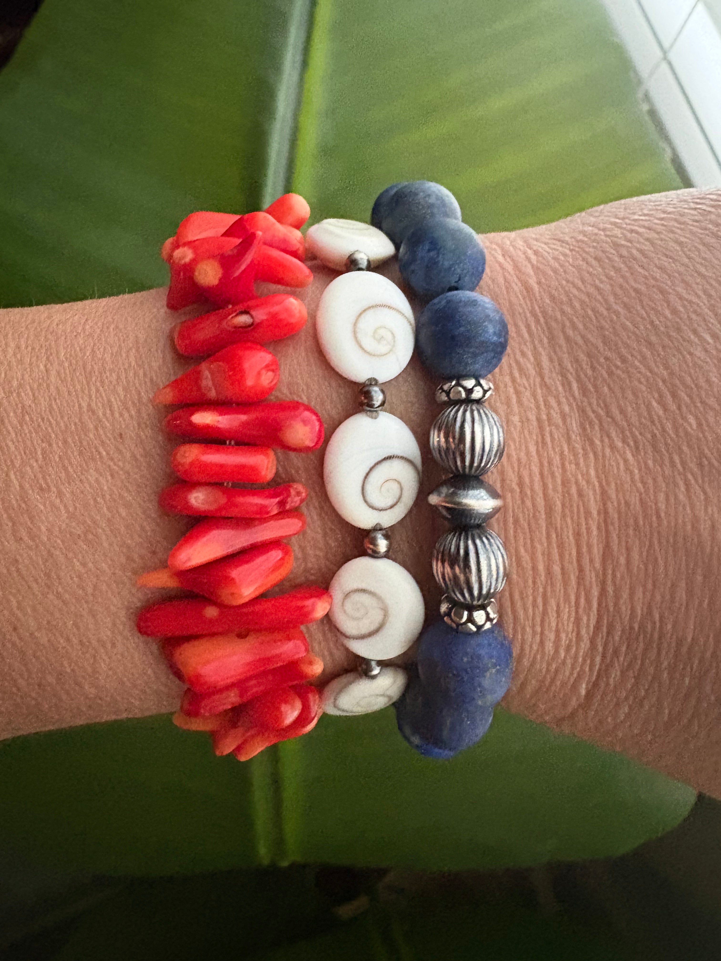 True American Chunky Bracelet Set